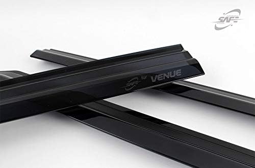 Smoked Side Window Deflectors Rain Guards 4p P47873