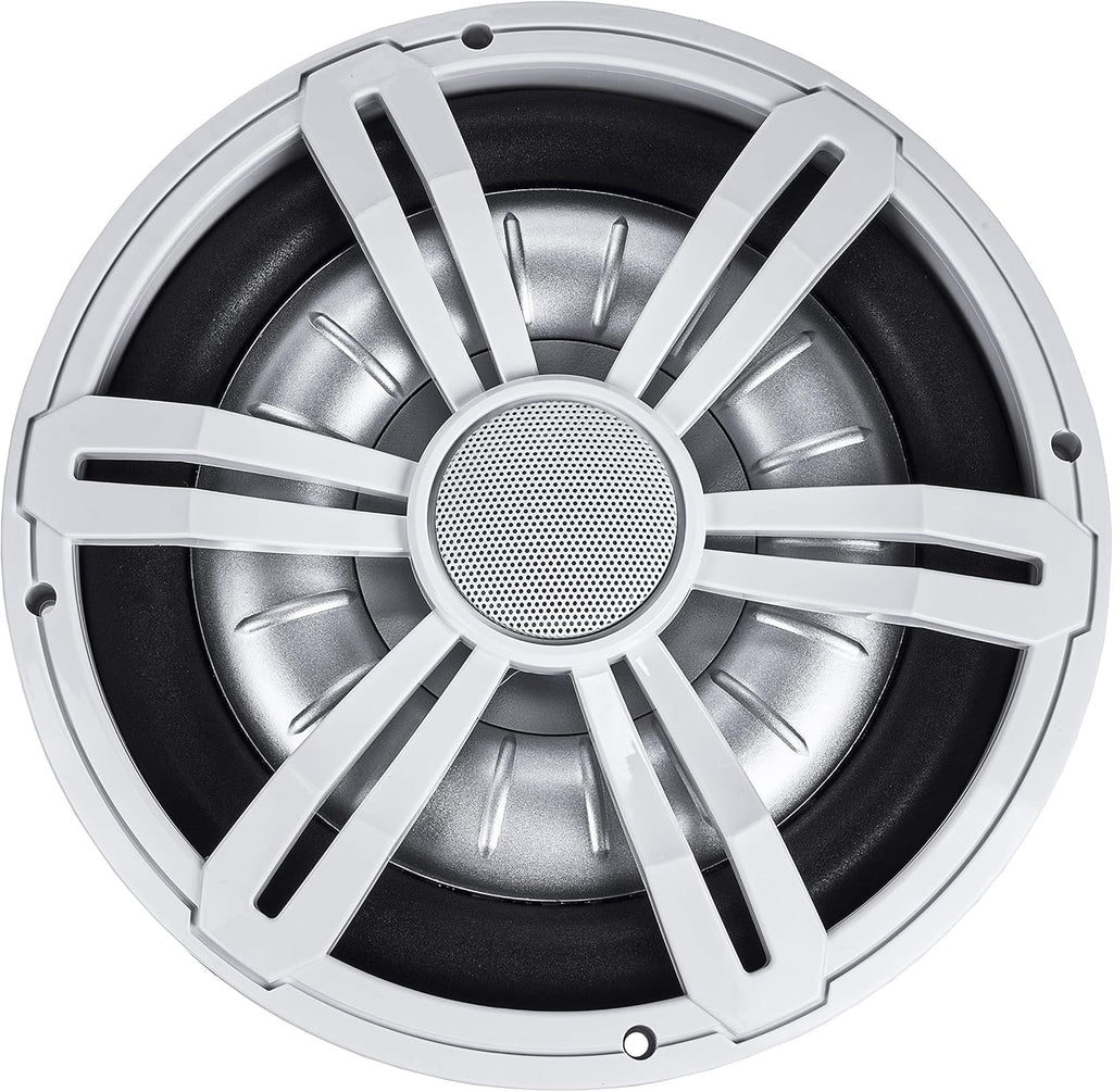 Marine Subwoofer Shallow 10" with Multicolor RGB Lights Pack of 2 X7325