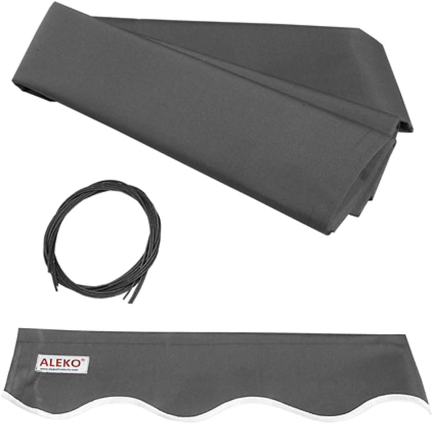 Fabric 10X8 Replacement for Retractable Awning, Sand Pack of 2 P305466
