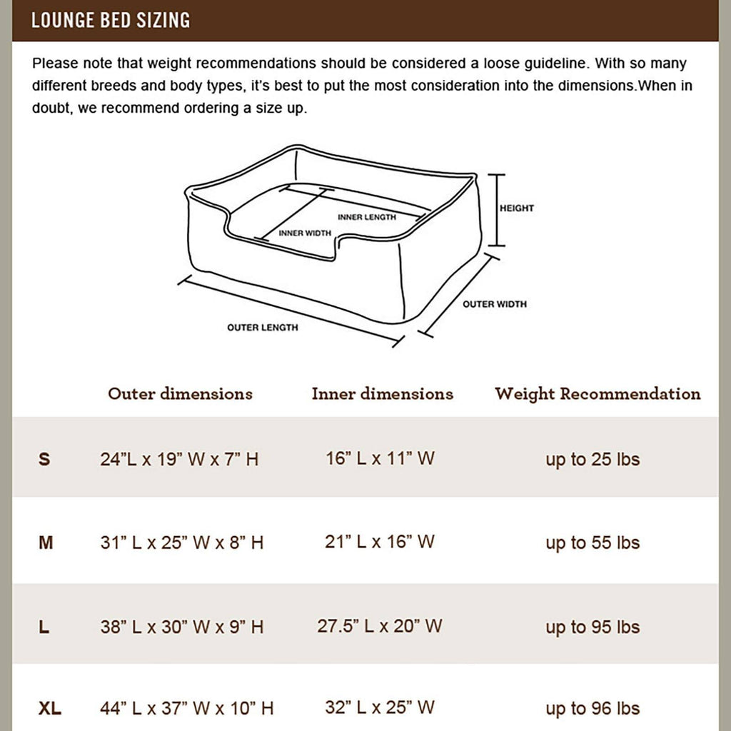 Moroccan Lounge Bed Medium Ash E61265