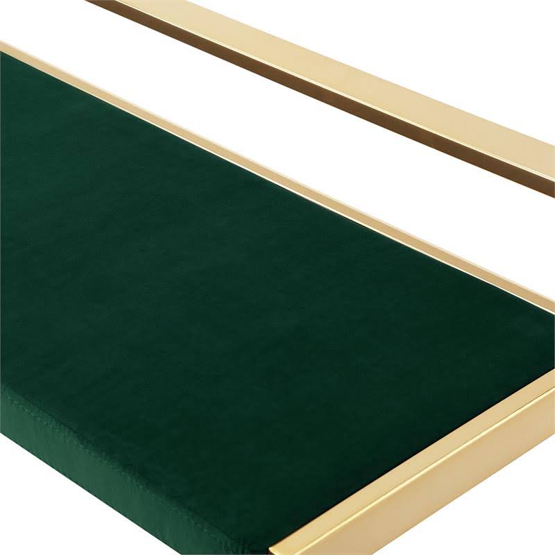 Velvet Bench Green Gold N949140