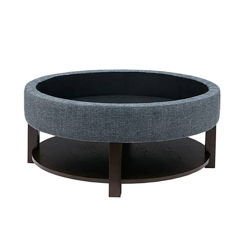 Round Storage Ottoman L197