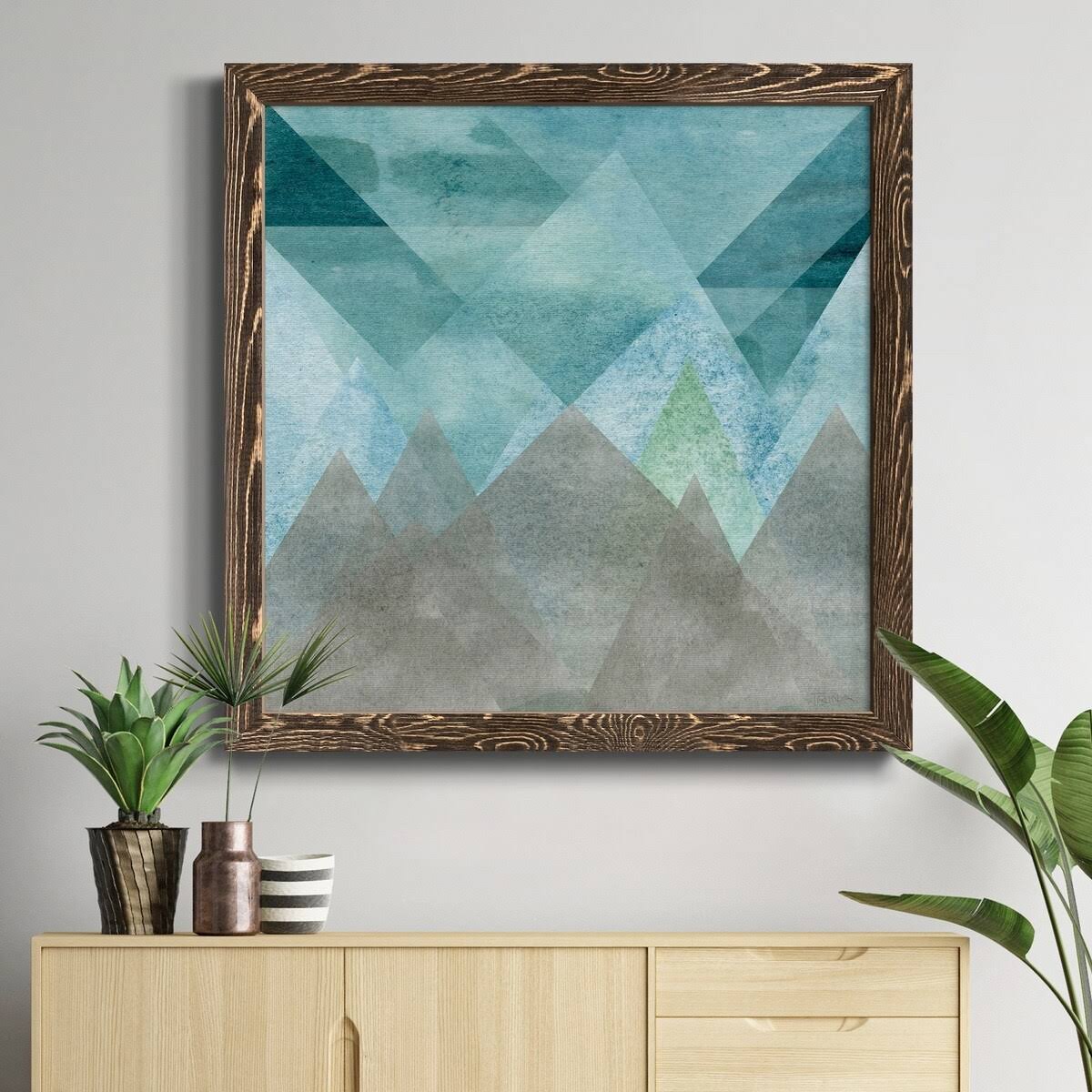 Premium Framed Canvas - 20x20 - Grey X76342