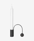 Black Brass Candle Holder N16466