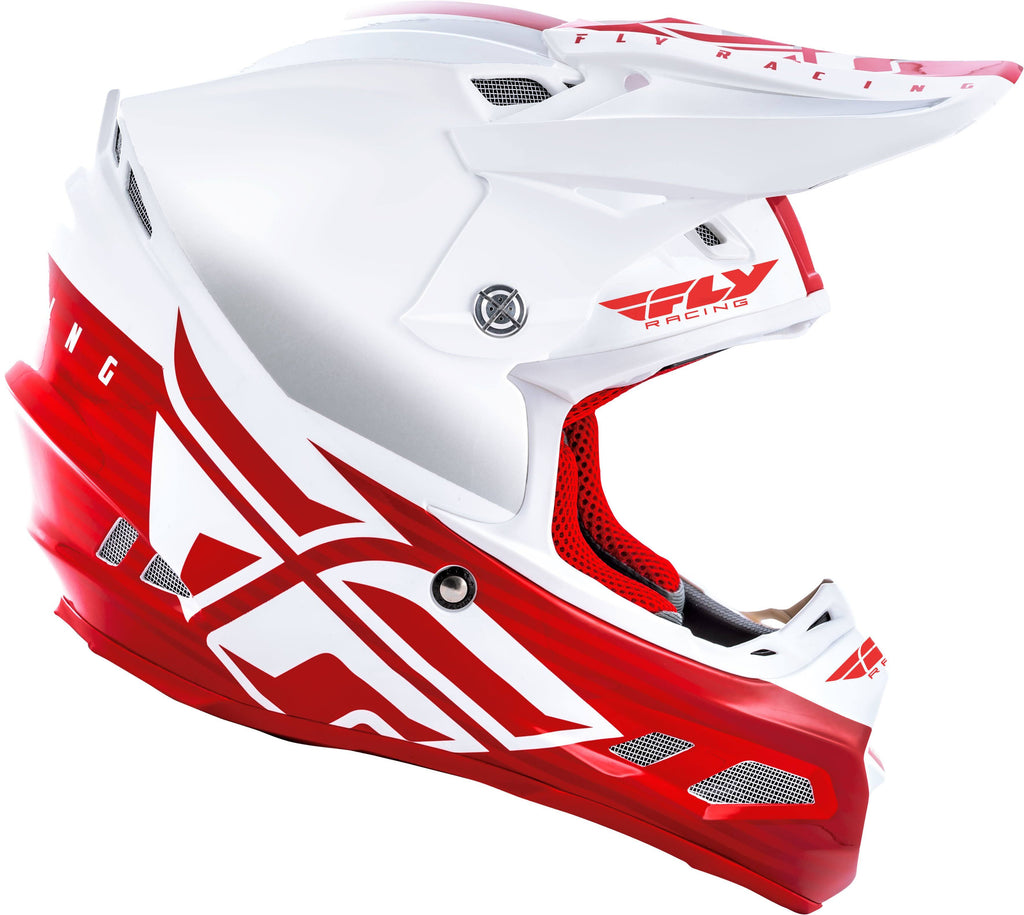 White/Red Carbon MIPS Helmet B120