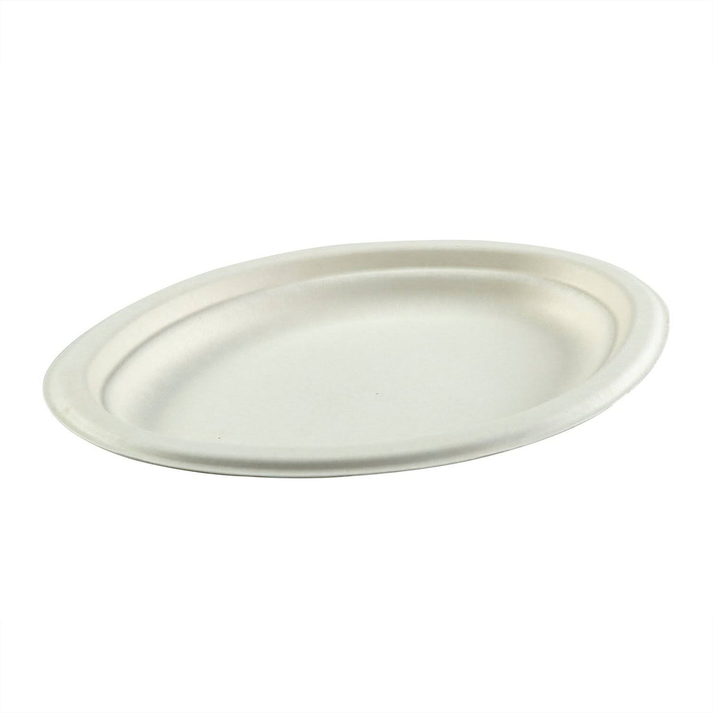 Oval Sugarcane Platter, 500-ct. Case D483419