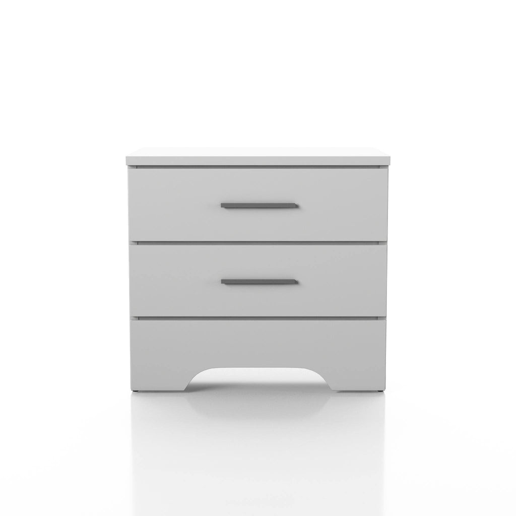 Rustic Grey 2-Drawer Nightstand S29970