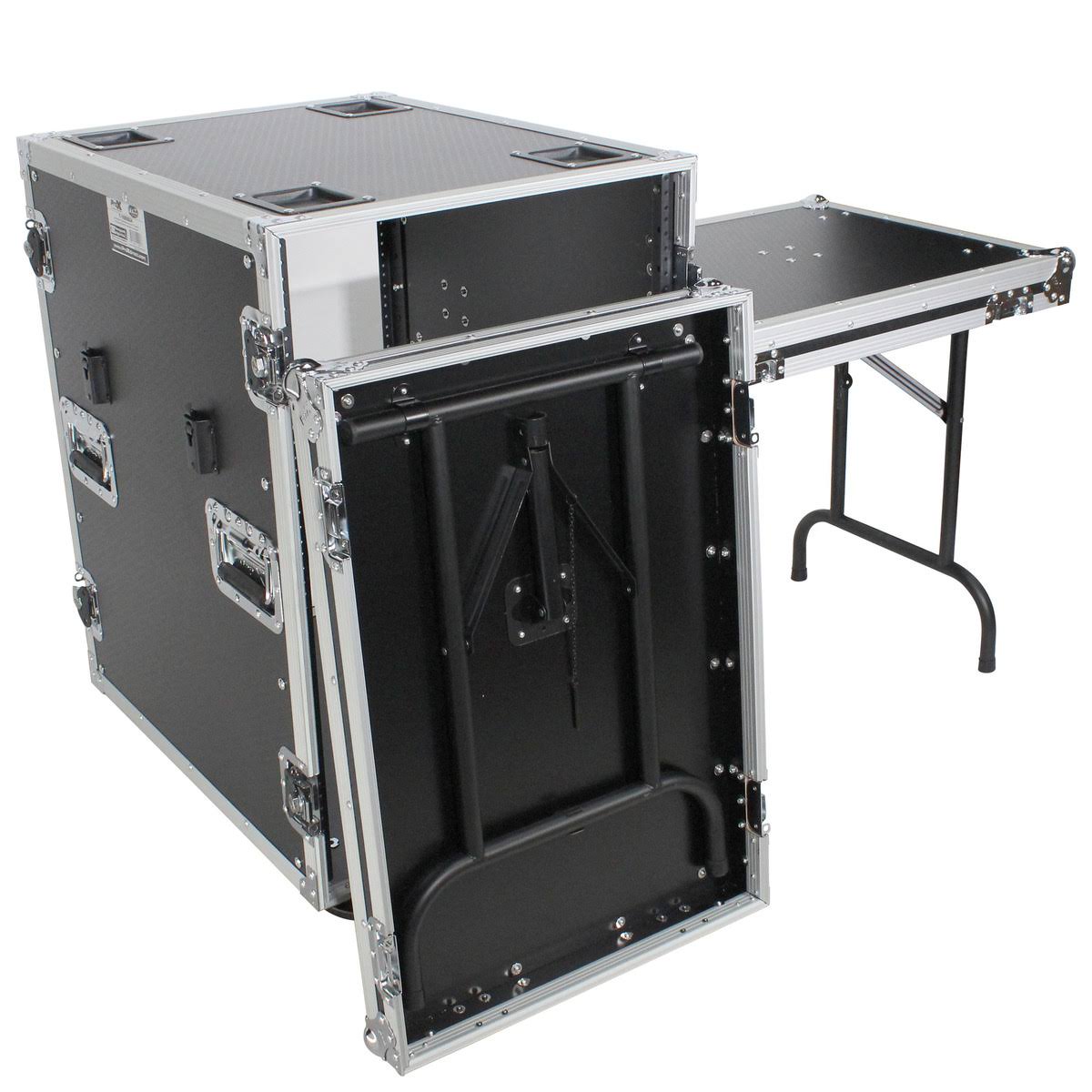 16U Rack Mount ATA Flight Case with Casters N647713