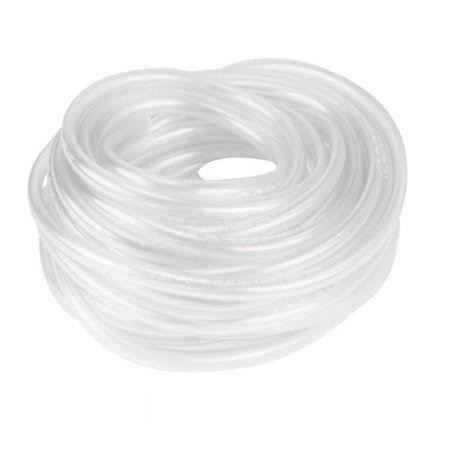 Clear Hard Durable Plastic Tubing, Inner Diameter 5/8 inch, Outer Diameter 3/4 inch, 10 ft Q977952