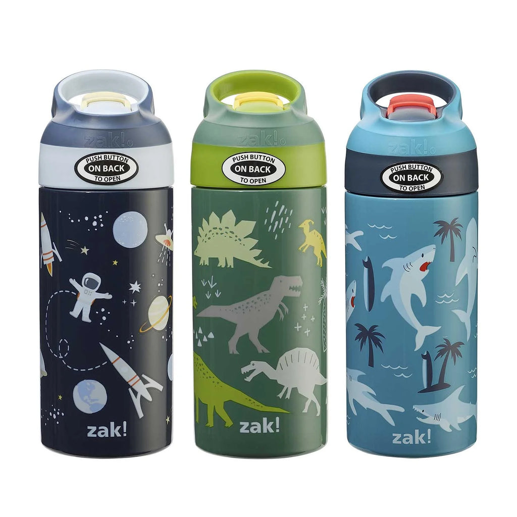 14-oz Stainless Steel Vacuum Insulated Water Bottle 3-Pack Set V5304