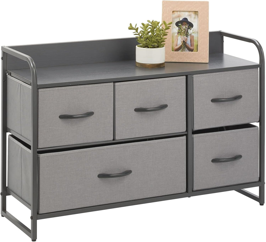 5 Drawer Fabric Storage Dresser Cabinet S864242