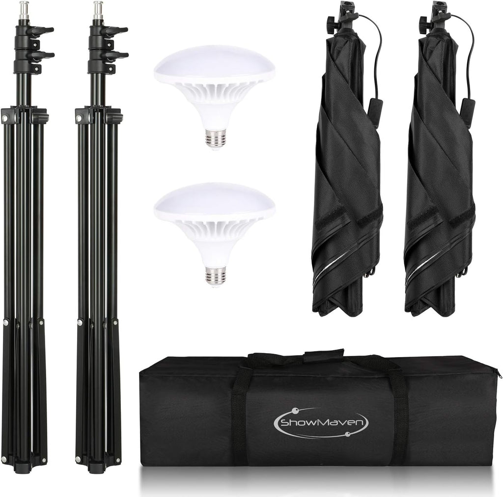 Softbox Lighting Kit 20x28'' Continuous Lighting with 2pcs 5500K Bulb K6919