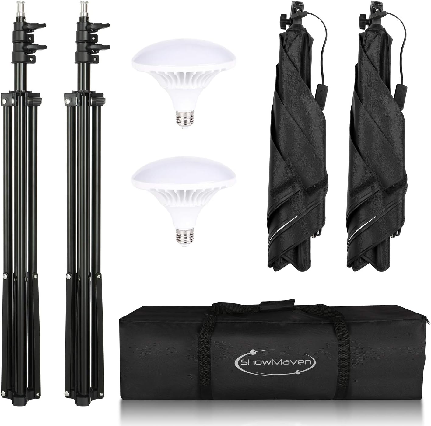 Softbox Lighting Kit 20x28'' Continuous Lighting with 2pcs 5500K Bulb K6919