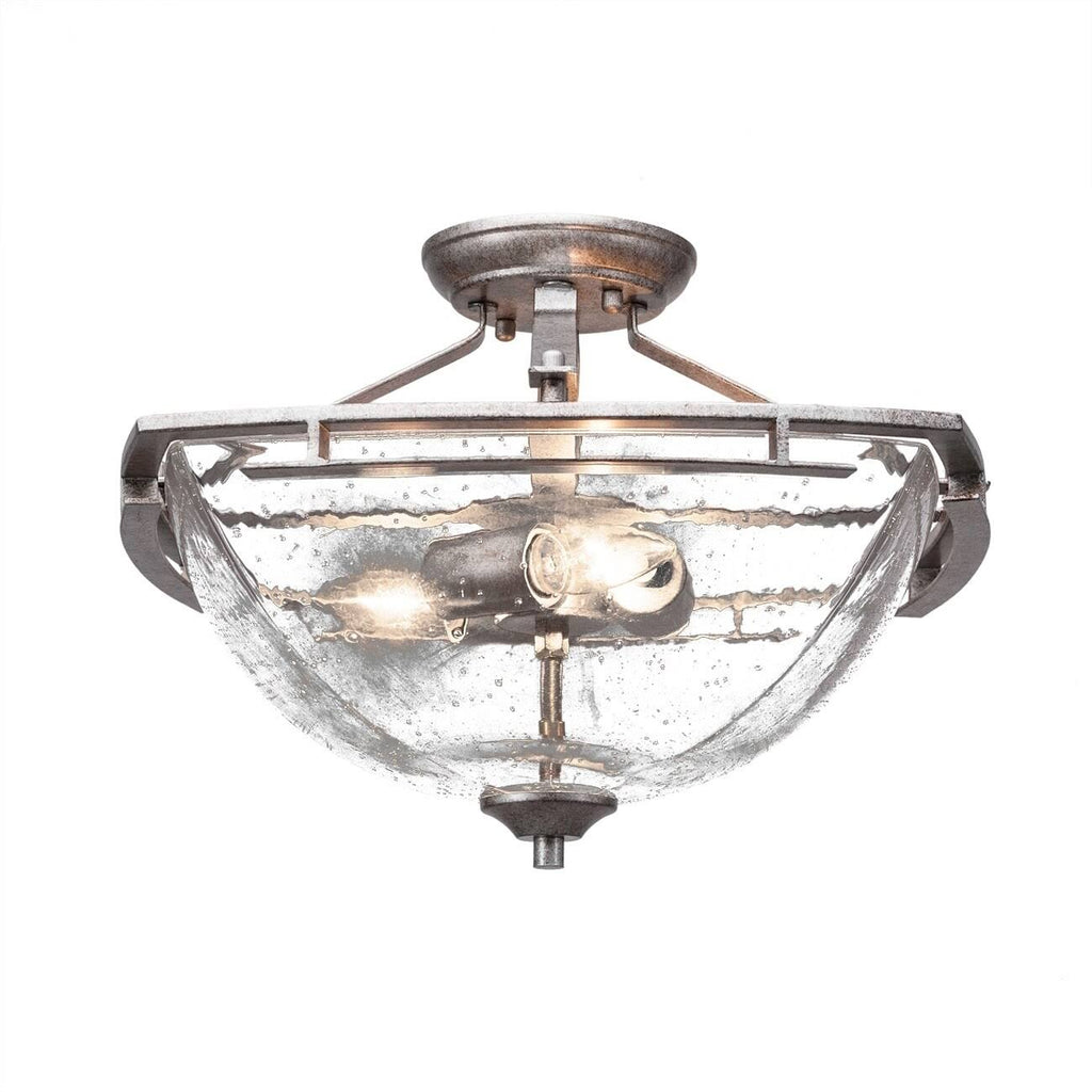 Three Light Semi-Flush Mount F2995