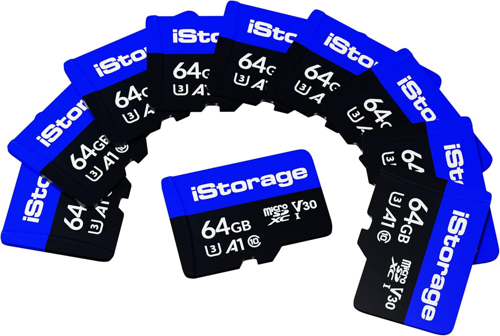 10 Pack iStorage microSD Card 32GB M80950
