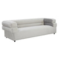 Light Grey Velvet Sofa N3836