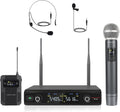 UHF Wireless Microphone System with 30 Adjustable Frequencies H41283