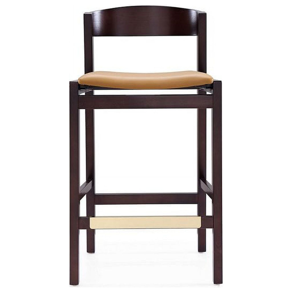 Faux Leather Barstool Set of 2 U107728