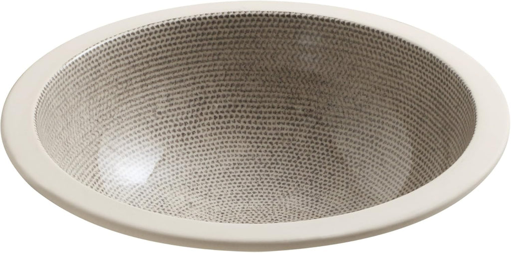 White Undercounter Bathroom Sink Y796