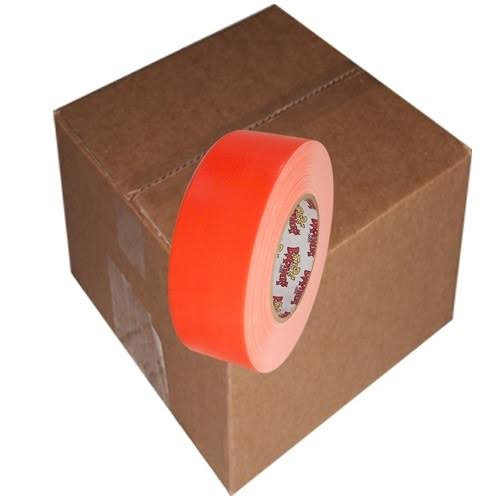Neon Orange Duct Tape 2 inch x 60 Yards 24 Roll/Case T91794