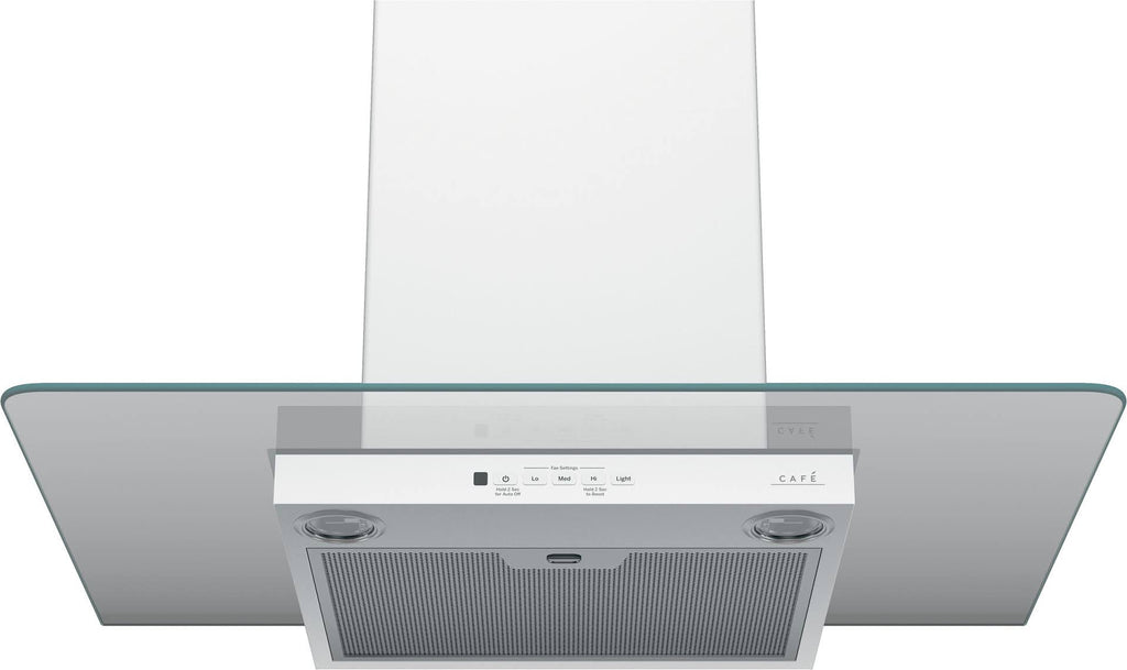 White Matte Wall Mount Range Hood W46150
