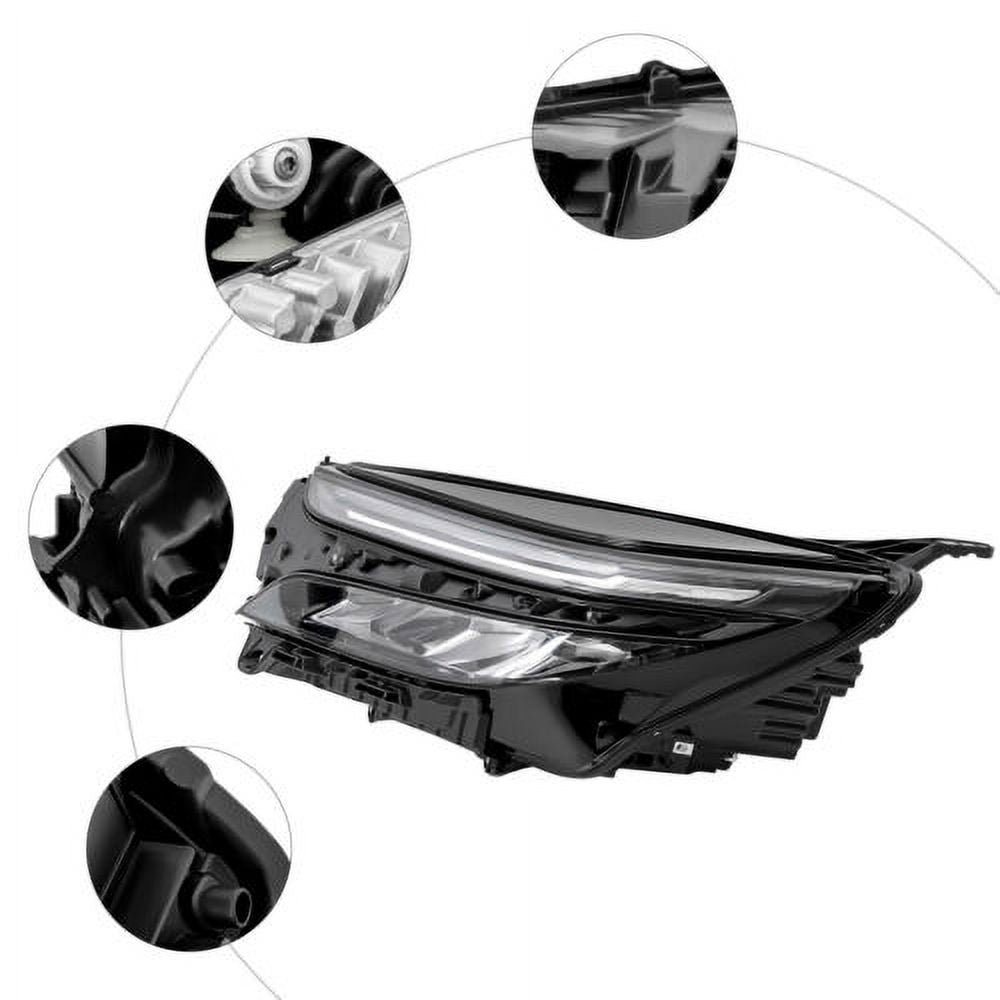 Full LED Headlight Left Driver Side X6902