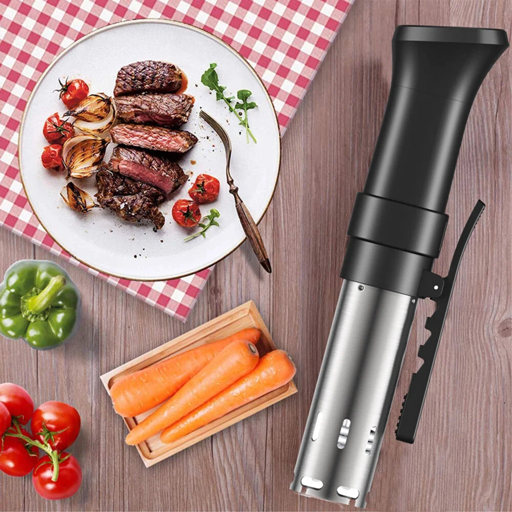 1100W Sous Vide Cooker Waterproof with Temperature Time Control Display F859755