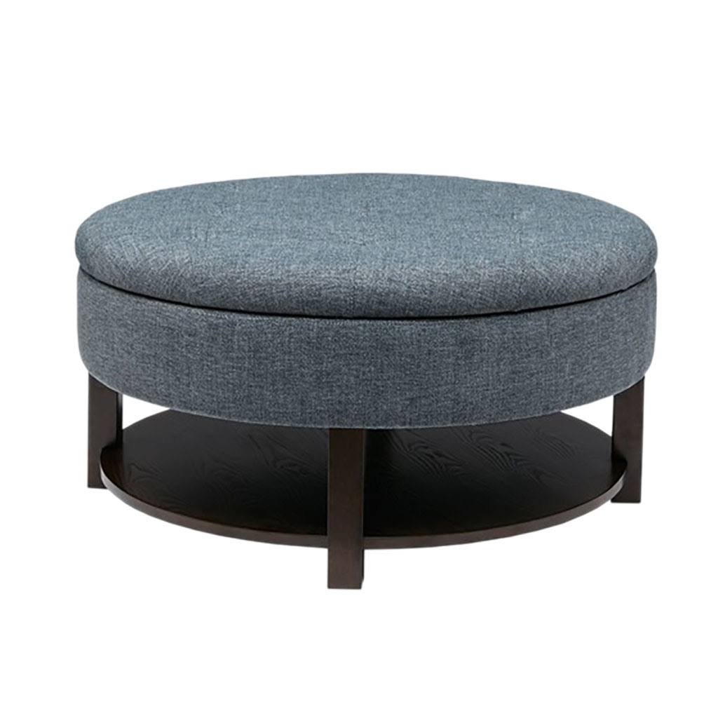 Round Storage Ottoman L197