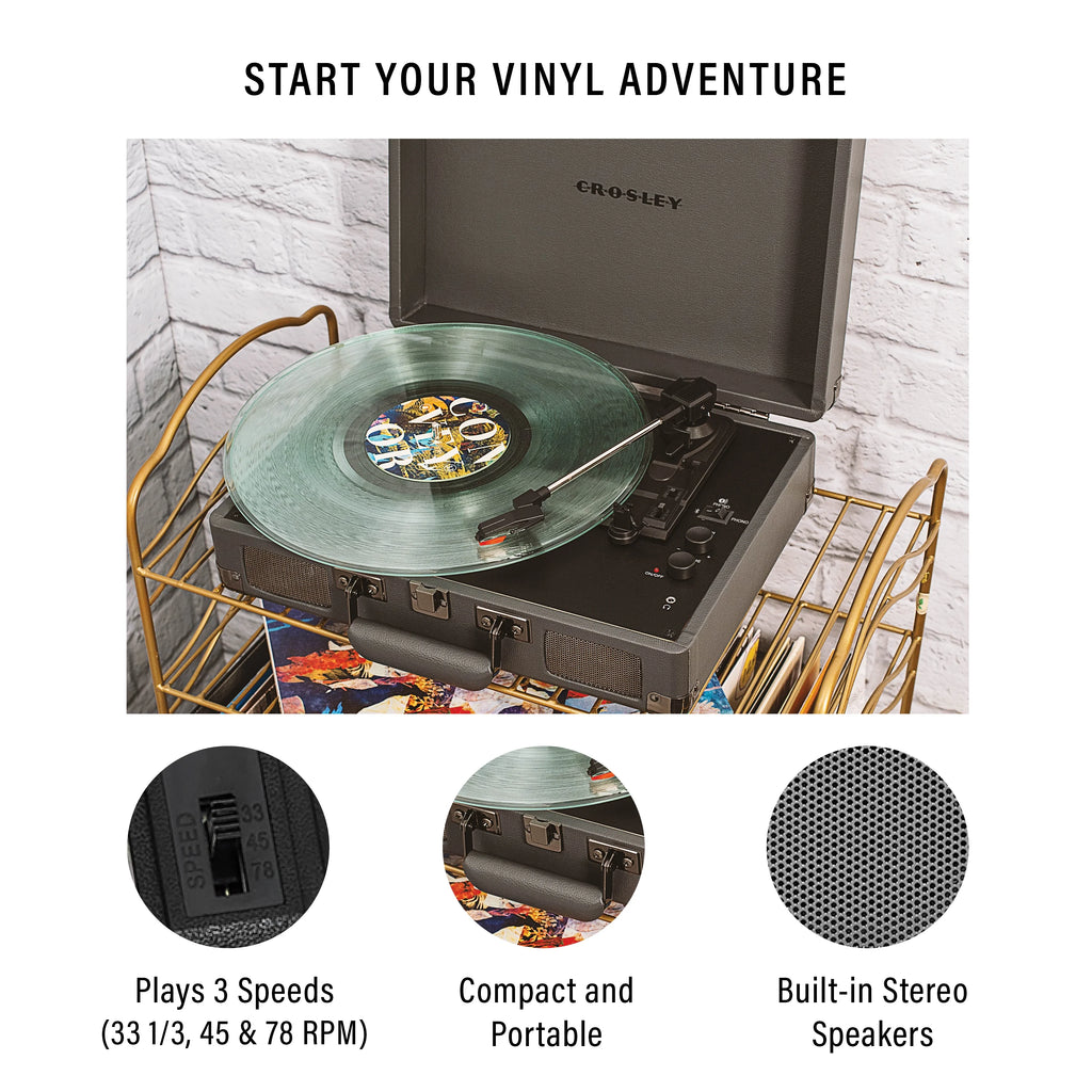 Vinyl Record Player with Bluetooth Turntable A749854