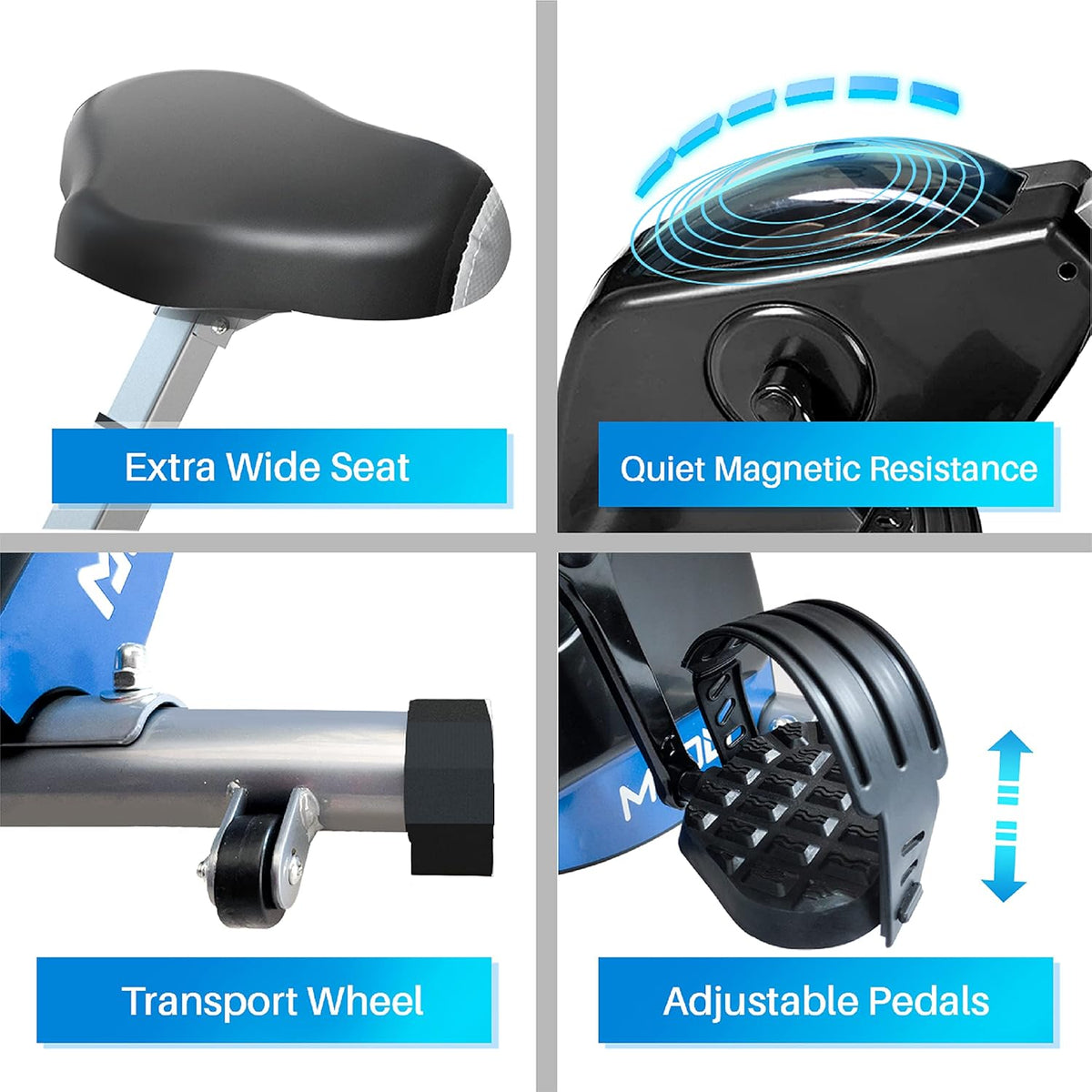 Magnetic Resistance Stationary Exercise Bike Y9353