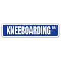 Kneeboarding Street Sign P4881
