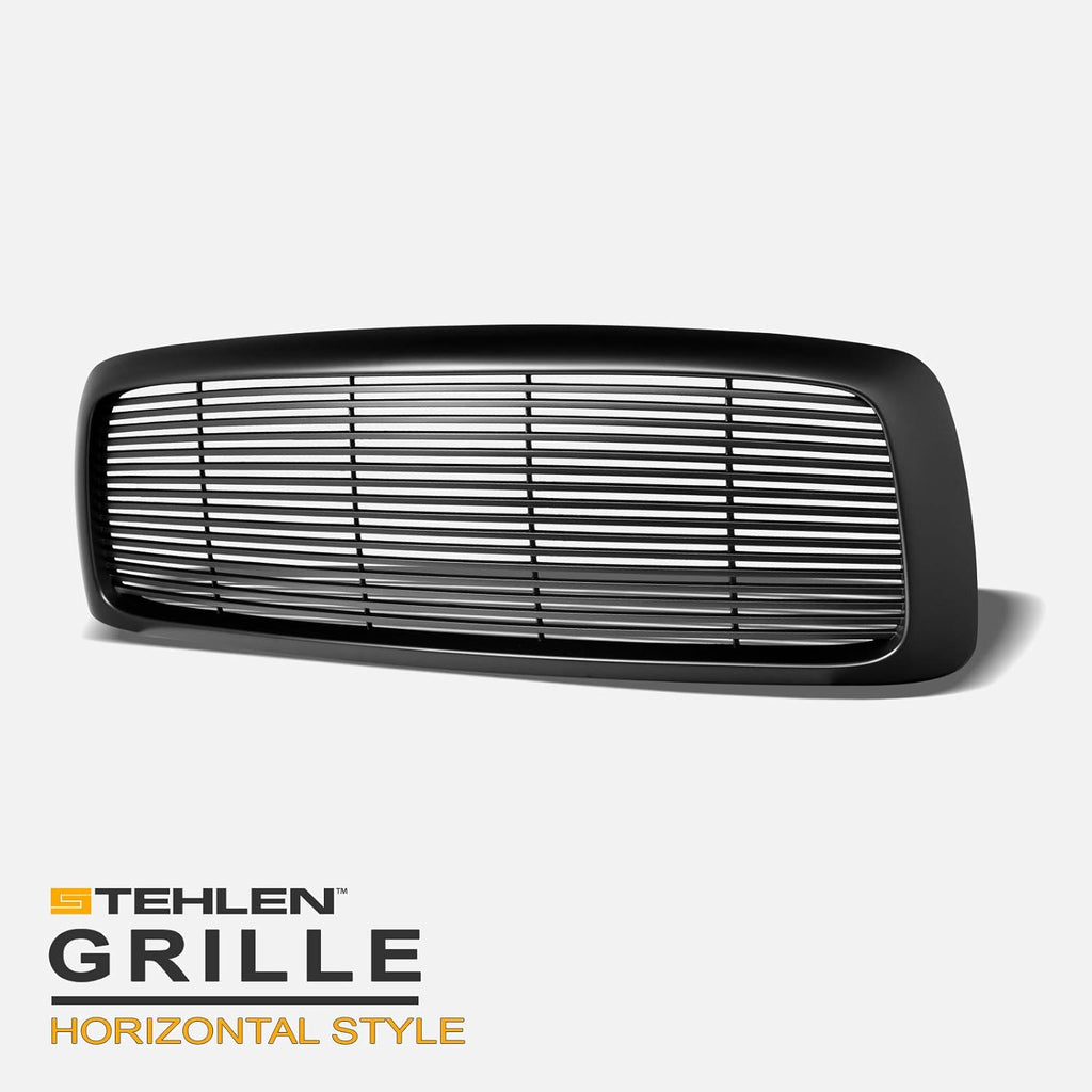 Matte Black Front Hood Bumper Grille Y64401