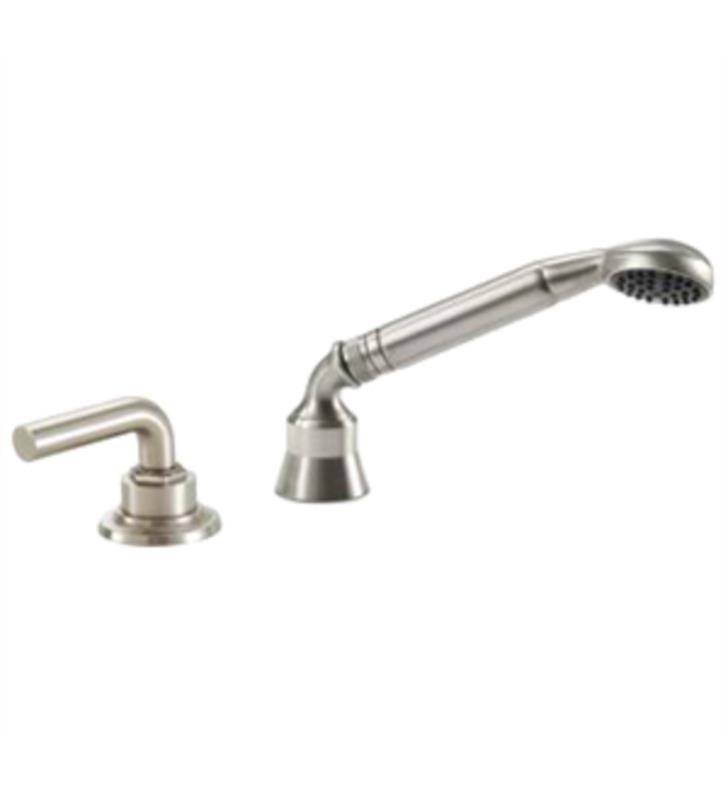 Matte Black Handshower and Diverter Trim for Roman Tub C200