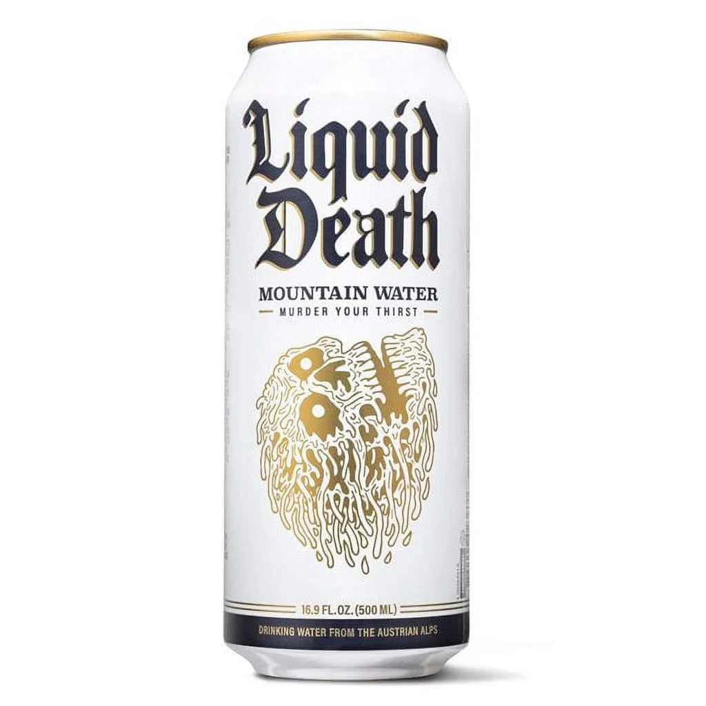 16.9 Fl Oz Mountain Water, 6 Count Cans Y44084