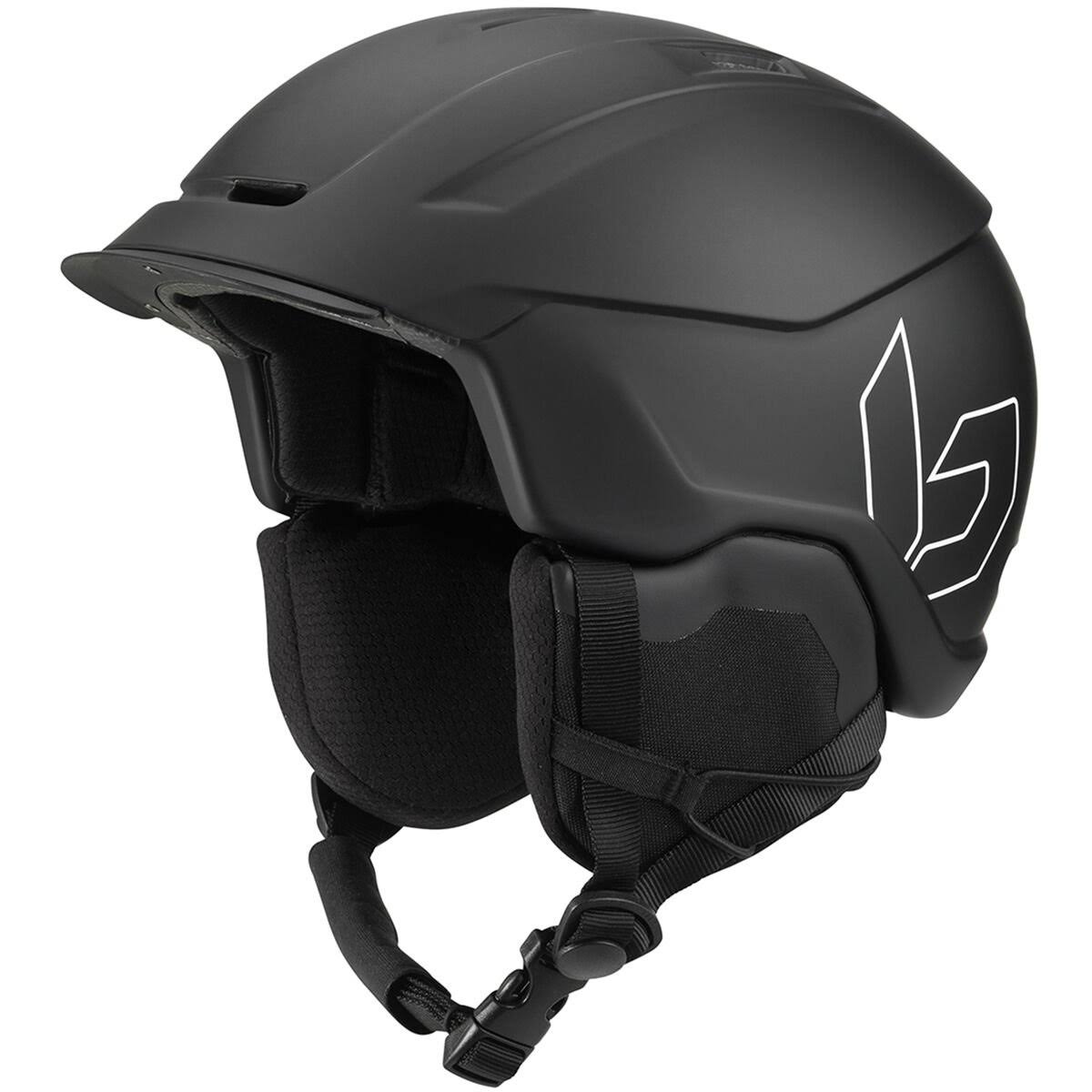 Black Matte Ski Helmet C2708