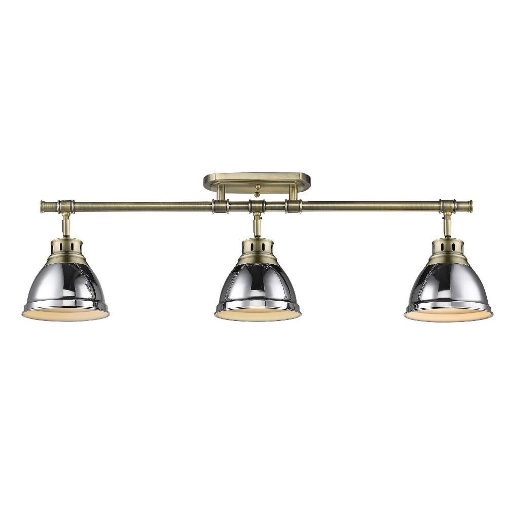 Matte Black Semi-Flush Track Light C764