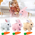 3pcs Bunny Plush Interactive Toys with Carrot A5032