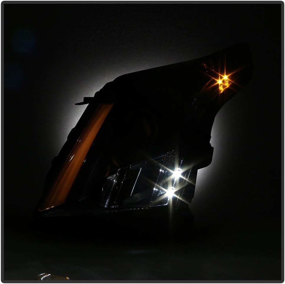 Black Halogen Headlights X7842