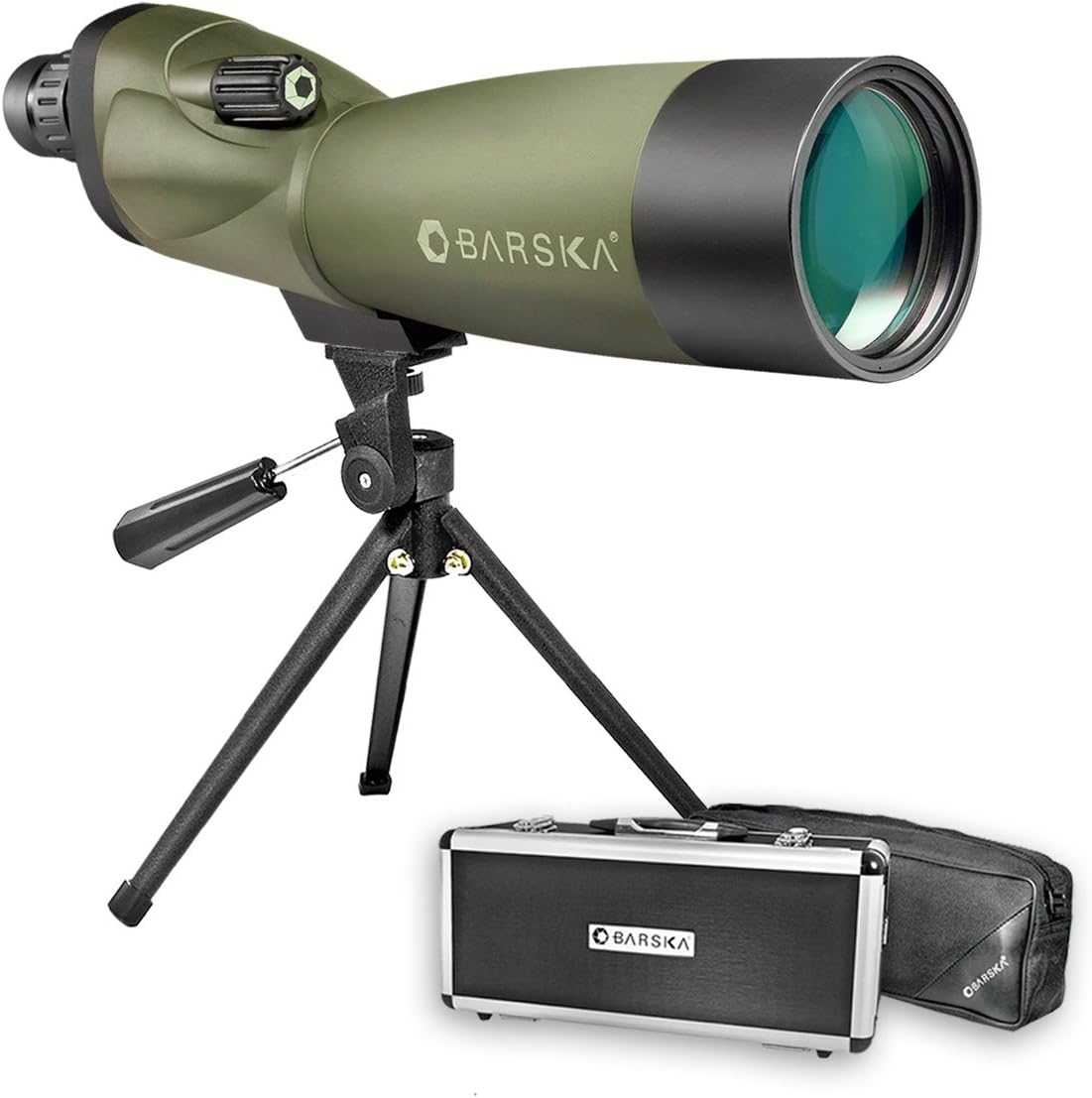 20-60x70 Waterproof Straight Spotting Scope with Tripod and Carry Case P718143
