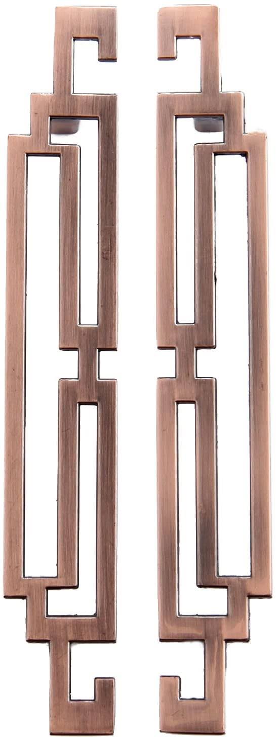 Red Bronze Kitchen Cabinet Door Handles 5 Pairs S19057