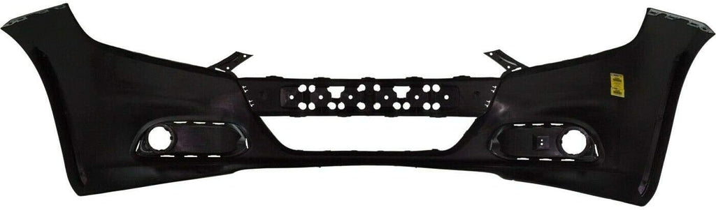 Primed Plastic Front Bumper Cover Fascia with Fog Light Holes for 2013-2016 Dodge Dart Sedan P2462