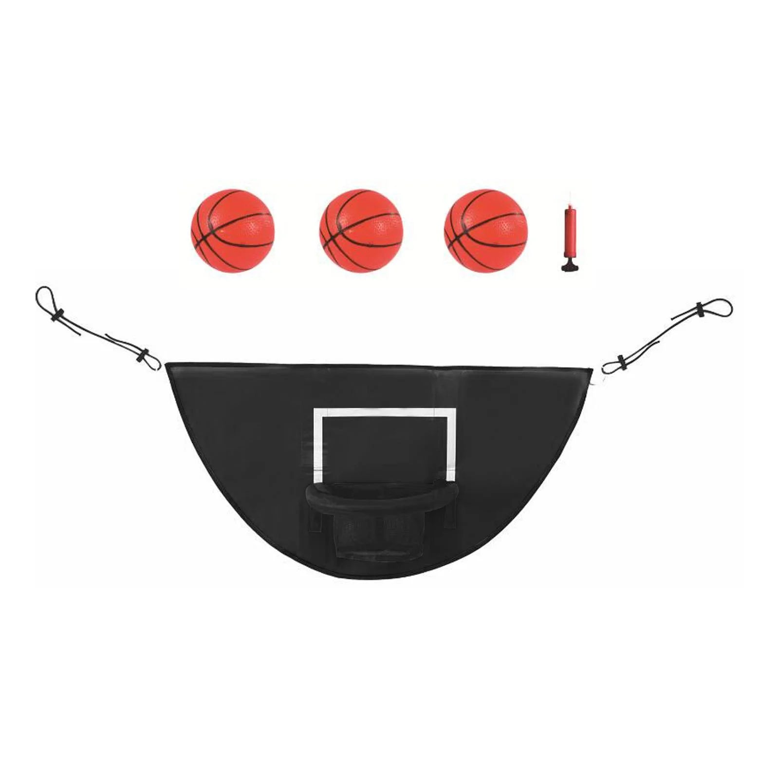 Black Trampoline Basketball Hoop Toy Set G683