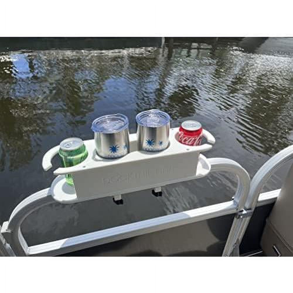 Pontoon Rail Mount Boat Cup Holder H2719