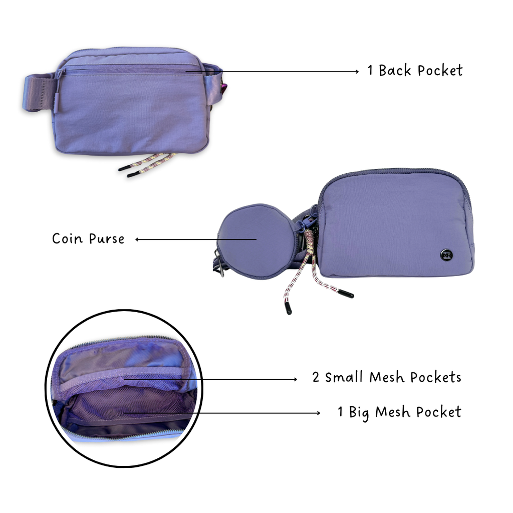 The Iris Two in One Crossbody Bag (#1140-25) - By Iris & Rainbow