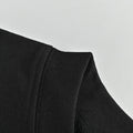 Moncler 26SS Collar Arc Letter Logo Crew Neck Sweatshirt — Black